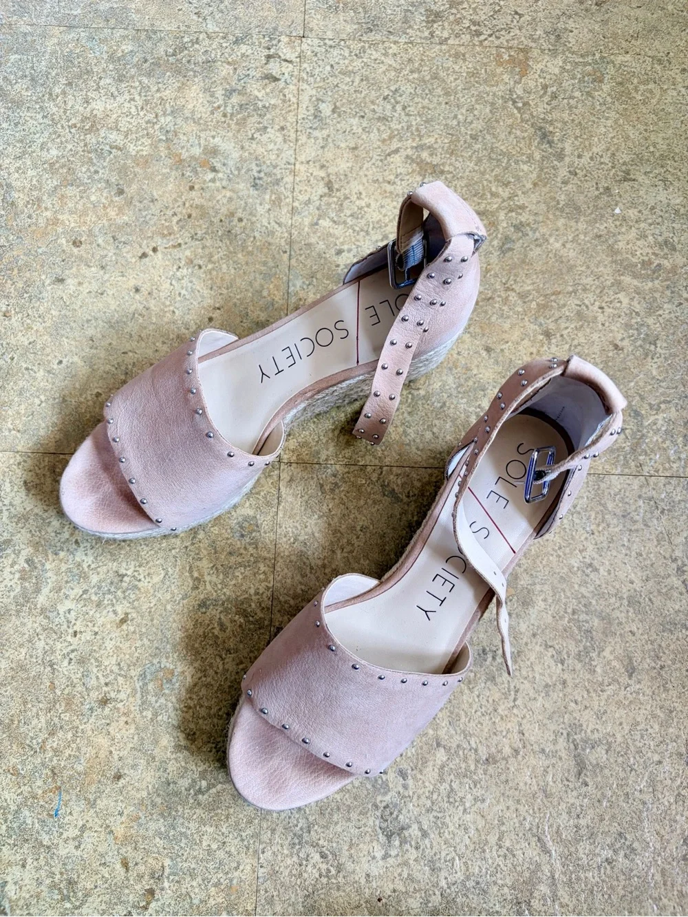 Sole Society Carya Espadrille Wedge Sandal
